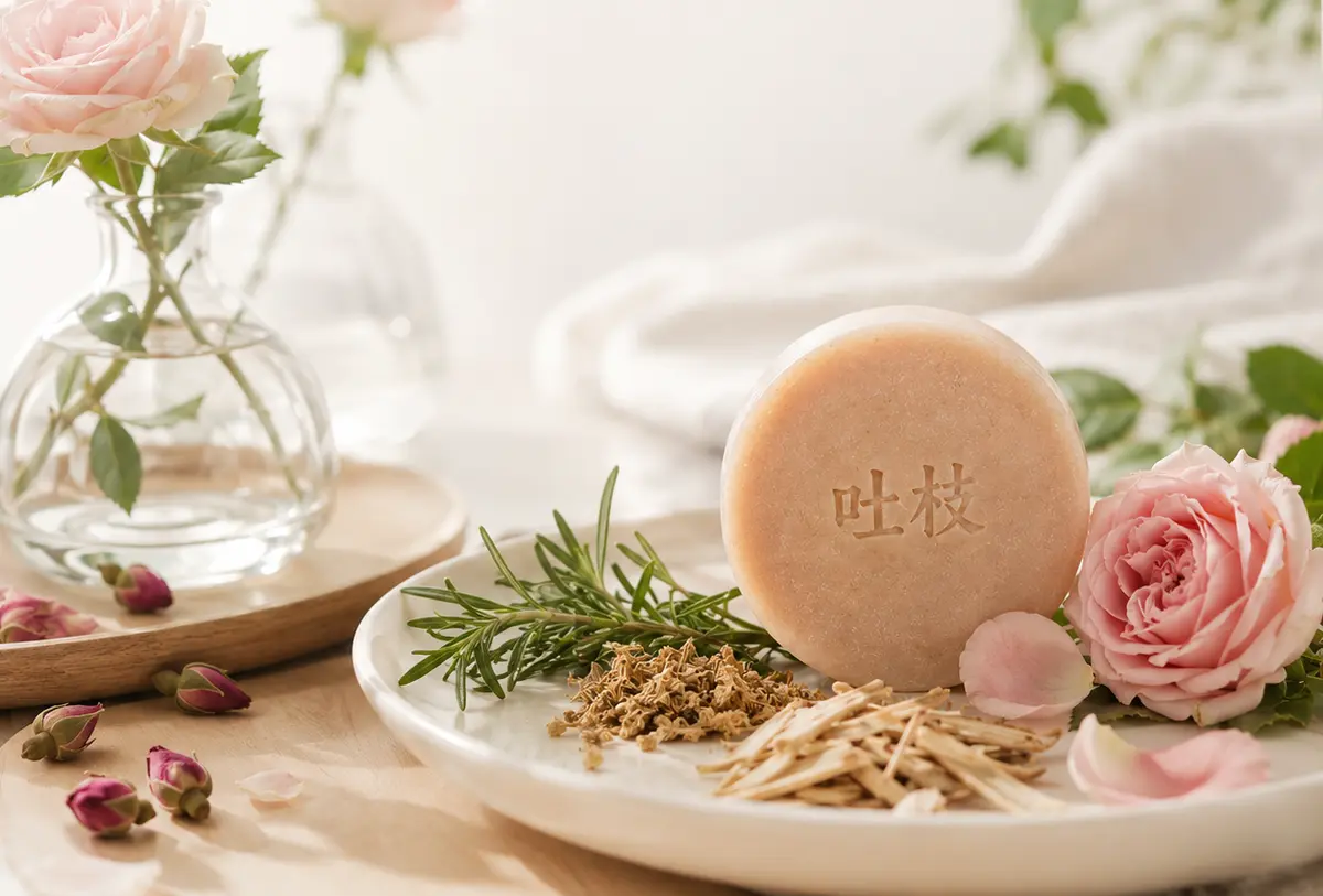 Twiggy laundry soap with botanical ingredients